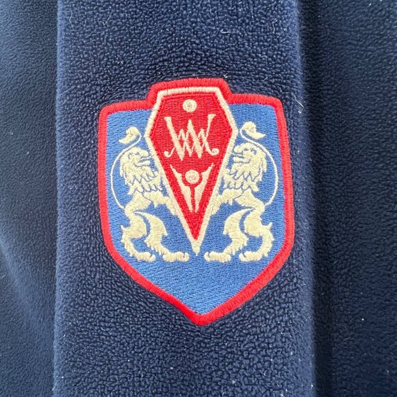 Bogner Y2K 1998 Olympic Games Nagano Fleece 1/2 Zip‎ Pullover Mens Blue Size L - Picture 8 of 13